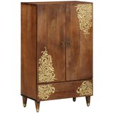 vidaXL visok element 60x33x100 cm solidnega lesa iz manga | Shoptok.si