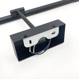  LED kupatilsko svetlo za ogledalo MIRROR, 8W/230V, 4000K, IP44, 60 cm, crno | Eponuda.com