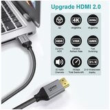 Swissten kabel HDMI 2.1, 120Hz, 48GB/s, 8K, 2m, pozlaćeni konekori, crni | shoptok.hr