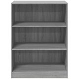  Ormar siva boja hrasta 77x48x102 cm od konstruiranog drva | shoptok.hr