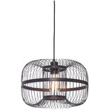 Good&Mojo črna viseča svetilka z bambusovim senčnikom ø 38 cm hokkaido | Shoptok.si