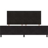  Krevet s okvirom Crni 200x200 cm Baršun | shoptok.hr