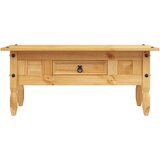 vidaXL Klubska mizica mehiška borovina Corona Range 100x55x44 cm - - Rjava - 16.35 - N/A - 2025- | Shoptok.si