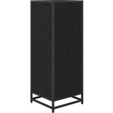 vidaXL kupaonski ormar crni hrast 35 x 37.5 x 100 cm konstruirano drvo | shoptok.hr
