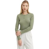 Tommy Jeans Majice z dolgimi rokavi DW0DW19501 Zelena | Shoptok.si