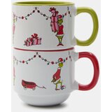 Sinsay Set šalica s božićnim motivom 2 pack Grinch | shoptok.hr