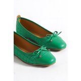Capone Outfitters Capone Hana Trend Women's Grass Green Flats. | Shoptok.si