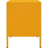  Noćni ormarić boje senfa 36 x 39 x 50,5 cm čelični | shoptok.hr
