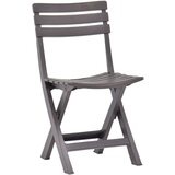 Maison Chic Zložljivi Vrtni Stoli - Stol za vrti 2 kosa plastika mocha barve JS2681, (21876583) Cene