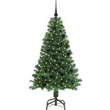 vidaXL Umestno božično drevo Zelena 150 cm PVC, jeklo in plastika | Shoptok.si