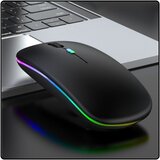  Bežićni univerzalni miš s dometom 10m - crni | shoptok.hr