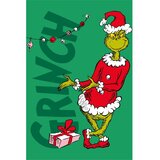 Jerry Fabrics Zelena deka za bebe od mikroflanela 100x150 cm Grinch – Cijene