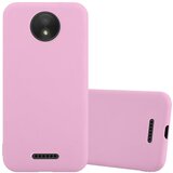  Ohišje, združljiv z Motorolo v Candy Pink - Zaščitni pokrov iz fleksibilnega silikona TPU, (20573937) | Shoptok.si