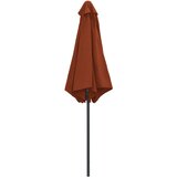  Vrtni suncobran s aluminijskim stupom 270 x 246 cm terakota | Eponuda.ba
