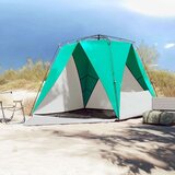 Šator Šotor za plažo za 4 osebe zelen za hitro postavitev vodoodporen | Shoptok.si