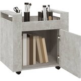 Kolica za radni stol boja betona 60x45x60 cm konstruirano drvo | Eponuda.ba