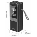 Sal bežični automatski digitalni kompresor 3u1 sa LED lampom, 150 PSI | Eponuda.com