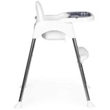 ECO TOYS hranilica za bebe 2U1 sa postoljem i pojasevima white ecotoys | ePonuda.com