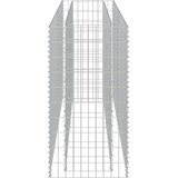  Gabionska sadilica od pocinčanog čelika 180 x 50 x 100 cm | shoptok.hr