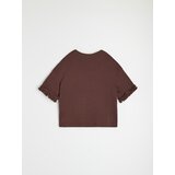 Sinsay Pamučna bluza s volanima | shoptok.hr