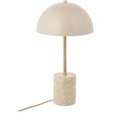 House Nordic Bež namizna svetilka s kovinskim senčilom (višina 45 cm) Sheffield – Cene