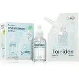 Dive In Serum Refill Set intenzivno vlažilni serum za osvetlitev kože + nadomestno polnilo 2x50 ml