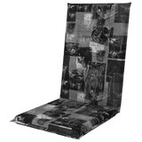 Doppler Navlake za vrtni namještaj (Stolica s visokim naslonom, Sive boje, D x Š x V: 118 x 48 x 5 cm, Tkanje od mješavine pamuka i poliestera) Cijene