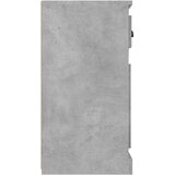  Komoda siva boja betona 70x35,5x67,5 cm od konstruiranog drva | shoptok.hr