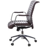 MID.YOU Pisarniški Stol Aspera 10, Rjava | Shoptok.si