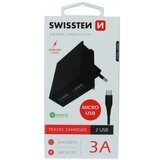 Swissten 3A 2xUsb Micro (Crna) kućni punjač Cene