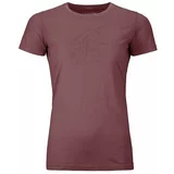 Ortovox 120 Tec Lafatscher Topo T-Shirt W Mountain Rose M