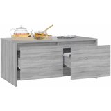  Stolić za kavu siva boja hrasta 90x50x41,5 cm konstruirano drvo | shoptok.hr