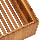  Vrtna posuda za sadnju od masivnog bagremovog drva 50x50x25 cm | Eponuda.com