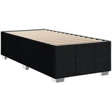  Box spring krevet s madracem crni 80 x 200 cm od tkanine | shoptok.hr