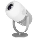  EVEREST PJ09 White Mini Portable 1280*720P 4500 Lumens 150 ANSIL Android 9.0 Screen Mirroring Metal Tripod HD Projecto | Eponuda.ba