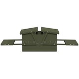 Feeder s nogom za piliće Maslinasto zelena 75 x 53 x 20,5 cm | Eponuda.com