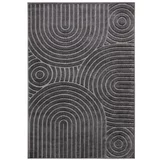 Hanse Home Antracitno sivi tepih 133x190 cm Iconic Wave –