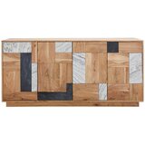 Novel komoda, antracit, bela, barve akacije | Shoptok.si