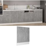 PANEL za perilicu posuđa "Lyon" Betonsko siva 59,5x3x67 cm Inženjersko drvo | shoptok.hr