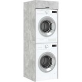  Omara za pralni stroj Beton 67,5 x 68 x 200 cm Konstruiran les, (5000155931) | Shoptok.si