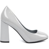 SEASTAR Light grey lacquered pumps Cijene