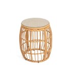 Bonami Essentials Okrogla vrtna miza iz umetnega ratana ø 47 cm Vistdal - Bonami Essentials Cene