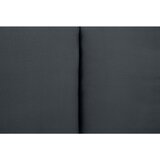 MID.YOU oblazinjena postelja 140 cm x 200 cm , tekstil temno siva | Shoptok.si