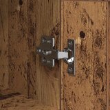  Kreveta Staro drvo 34,5 x 34 x 90 cm Obrađeno drvo i čelik | shoptok.hr