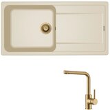 ELLECI Set Life 480 + slavina Zora Zlato/Bianco Antico | shoptok.hr