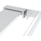  Polica za stijenku tuš-kabine kromirana 100 cm aluminijska | shoptok.hr