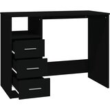  Radni stol s ladicama crni 102 x 50 x 76 cm konstruirano drvo | Eponuda.ba