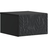 vidaXL Stenska stranska miza Črna 34,5 x 33 x 20 cm Inženirski les, (5000247506) | Shoptok.si