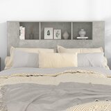  Uzglavlje s ormarićem siva boja betona 140 x 18,5 x 104,5 cm | shoptok.hr