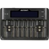 Voltcraft CC-8 polnilnik okroglih celic, (5000298738) | Shoptok.si